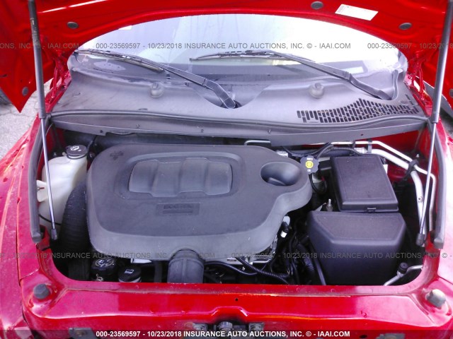 3GNCA13B19S573094 - 2009 CHEVROLET HHR LS Rojo foto 10