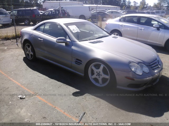 WDBSK75F53F062230 - 2003 MERCEDES-BENZ SL 500R SILVER photo 1