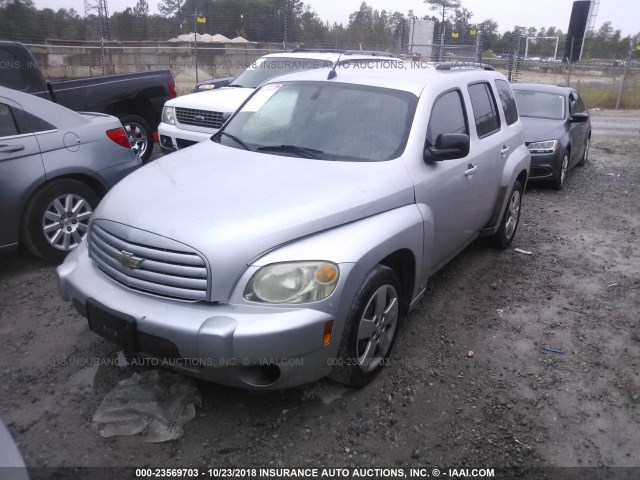 3GNCA13B49S537612 - 2009 CHEVROLET HHR LS Plata foto 2