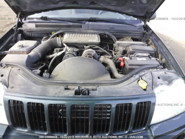 1J4GR48K35C540038 - 2005 JEEP GRAND CHEROKEE LAREDO/COLUMBIA/FREEDOM 绿色 照片 10