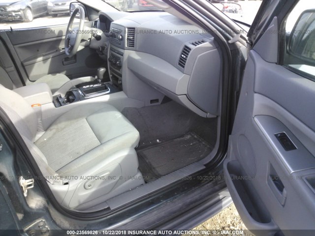 1J4GR48K35C540038 - 2005 JEEP GRAND CHEROKEE LAREDO/COLUMBIA/FREEDOM 绿色 照片 5