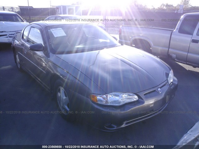 2G1WX12K739155478 - 2003 CHEVROLET MONTE CARLO SS ყავისფერი ფოტო 1