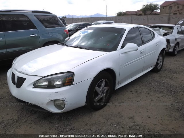 2G2WS522941262596 - 2004 PONTIAC GRAND PRIX GT2 თეთრი ფოტო 2