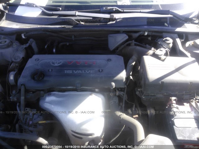 4T1BE30K55U082901 - 2005 TOYOTA CAMRY LE/XLE/SE RED photo 10