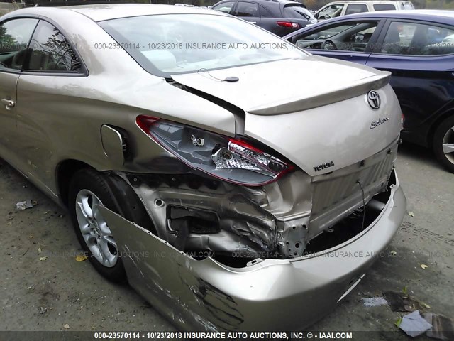 4T1CE38P84U820922 - 2004 TOYOTA CAMRY SOLARA SE/SLE ბეჟი ფოტო 6