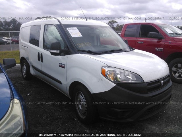 ZFBERFAT7F6967267 - 2015 RAM PROMASTER CITY  WHITE photo 1