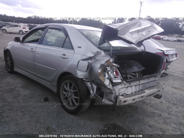 4T1BE30K46U153085 - 2006 TOYOTA CAMRY LE/XLE/SE SILVER photo 3
