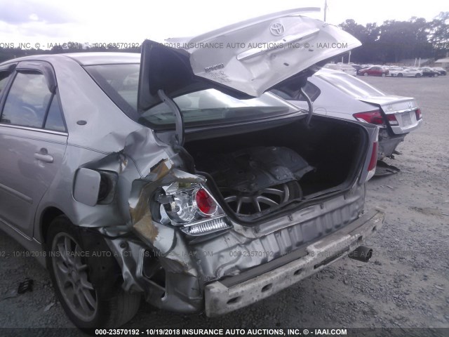 4T1BE30K46U153085 - 2006 TOYOTA CAMRY LE/XLE/SE SILVER photo 6