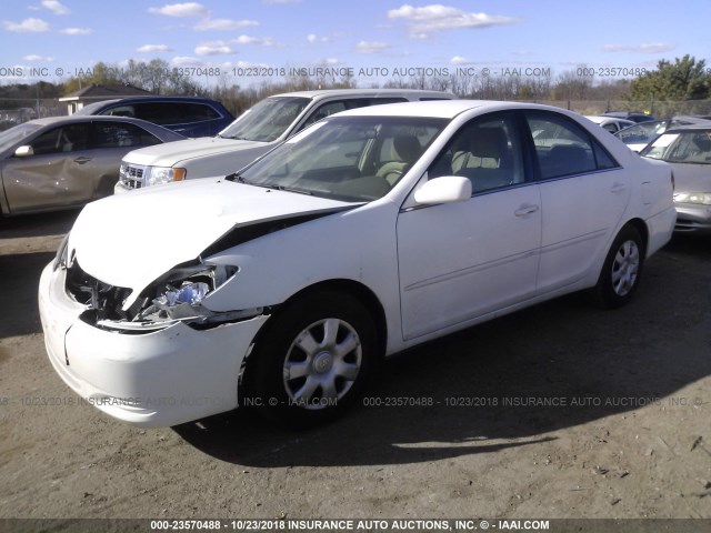 4T1BE32K93U143886 - 2003 TOYOTA CAMRY LE/XLE/SE 白色 照片 2