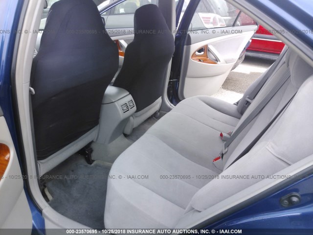4T4BF3EK9AR002571 - 2010 TOYOTA CAMRY SE/LE/XLE BLUE photo 8