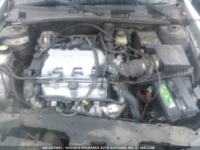 1G1NE52M5W6261255 - 1998 CHEVROLET MALIBU LS Gümüş foto 10