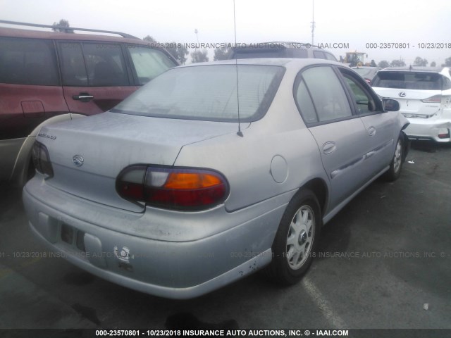 1G1NE52M5W6261255 - 1998 CHEVROLET MALIBU LS Gümüş foto 4