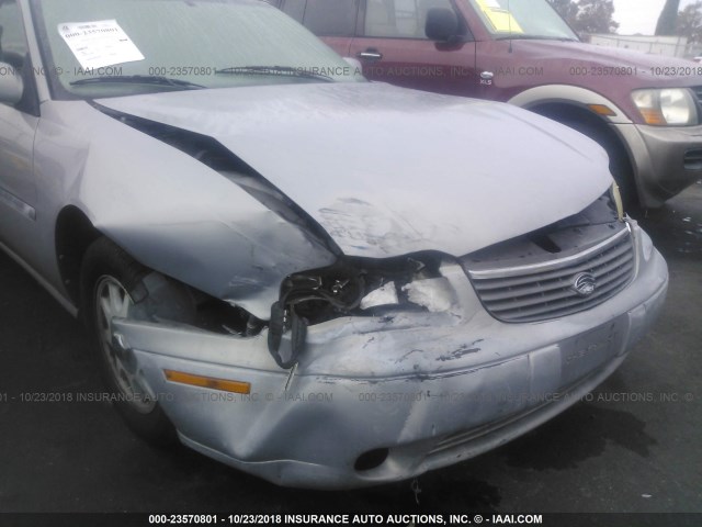 1G1NE52M5W6261255 - 1998 CHEVROLET MALIBU LS Gümüş foto 6