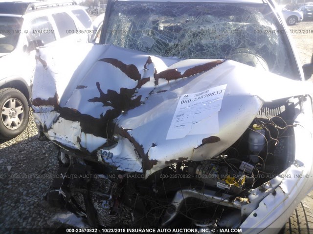 1J4GL48K73W713069 - 2003 JEEP LIBERTY SPORT/FREEDOM ვერცხლისფერი ფოტო 10