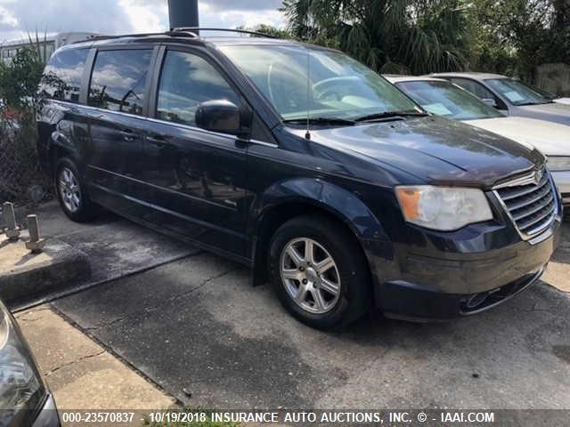 2A8HR54P28R769672 - 2008 CHRYSLER TOWN & COUNTRY TOURING Dark Blue photo 1