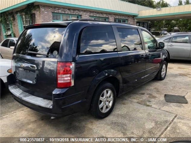 2A8HR54P28R769672 - 2008 CHRYSLER TOWN & COUNTRY TOURING Dark Blue photo 4