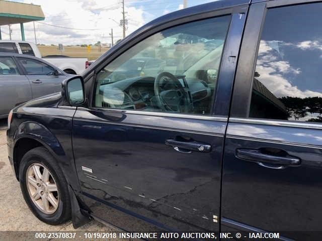 2A8HR54P28R769672 - 2008 CHRYSLER TOWN & COUNTRY TOURING Dark Blue photo 6