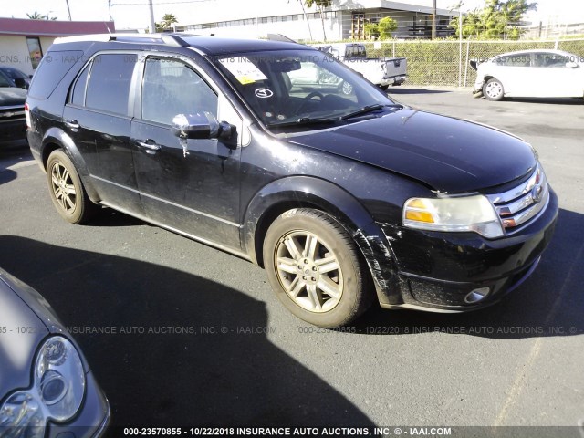 1FMDK06W38GA33239 - 2008 FORD TAURUS X LIMITED BLACK photo 1