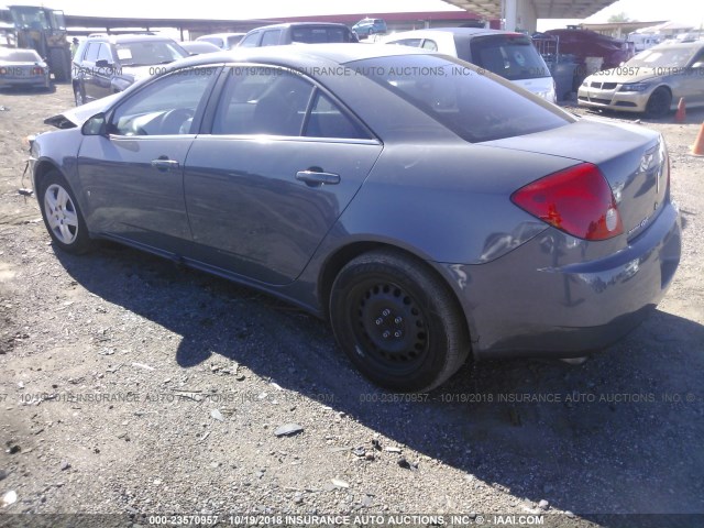 1G2ZF57B284150548 - 2008 PONTIAC G6 VALUE LEADER/BASE GRAY photo 3
