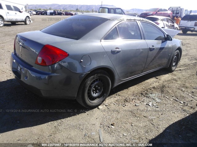 1G2ZF57B284150548 - 2008 PONTIAC G6 VALUE LEADER/BASE GRAY photo 4