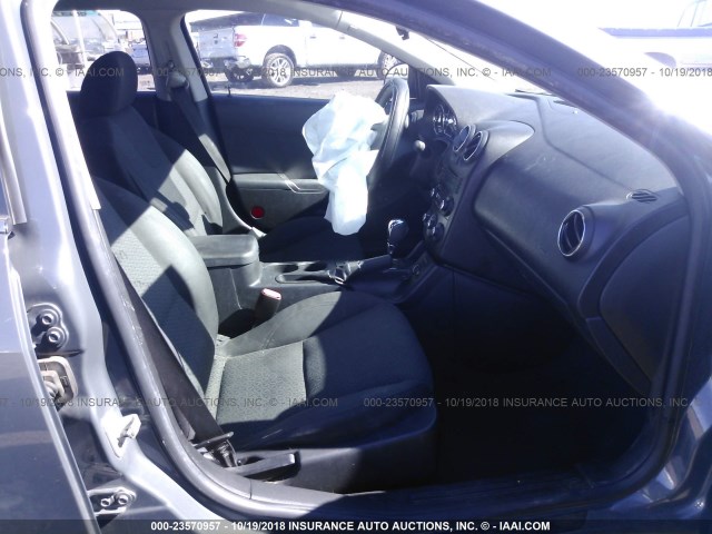 1G2ZF57B284150548 - 2008 PONTIAC G6 VALUE LEADER/BASE GRAY photo 5