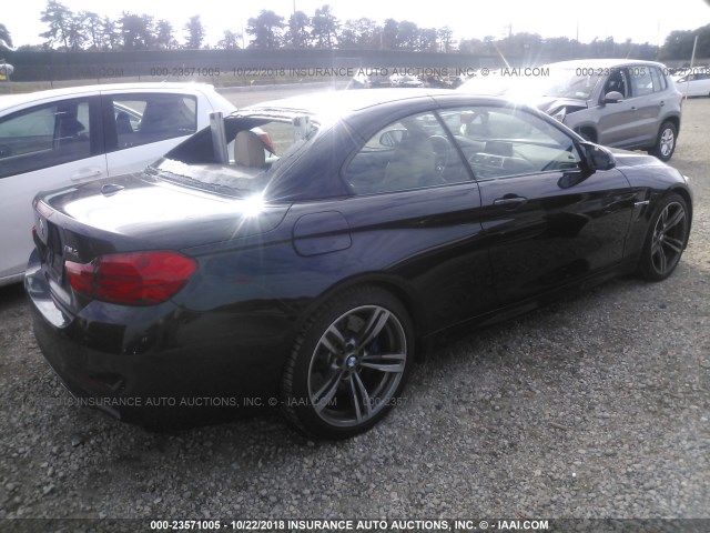 WBS3U9C55GP969025 - 2016 BMW M4 BLACK photo 4