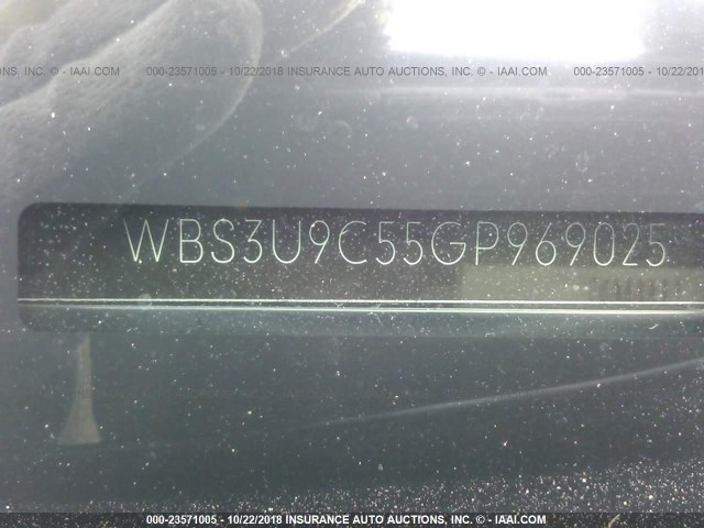 WBS3U9C55GP969025 - 2016 BMW M4 BLACK photo 9