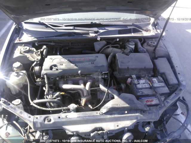 4T1BE32K84U324138 - 2004 TOYOTA CAMRY LE/XLE/SE BLUE photo 10