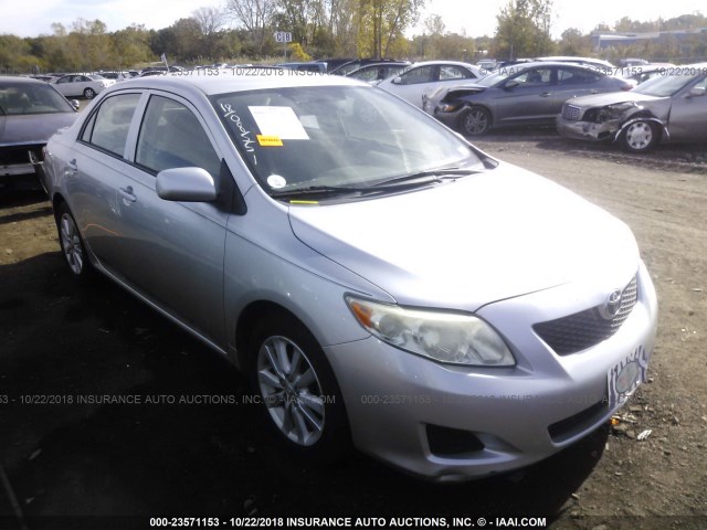 JTDBL40E29J004111 - 2009 TOYOTA COROLLA LE/XLE SILVER photo 1