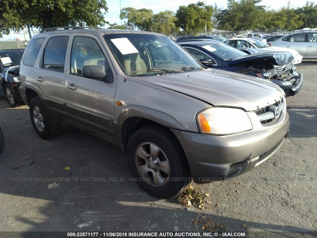 4F2YU091X1KM67354 - 2001 MAZDA TRIBUTE LX/ES BEIGE photo 1