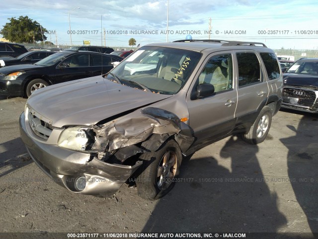 4F2YU091X1KM67354 - 2001 MAZDA TRIBUTE LX/ES 米色 照片 2