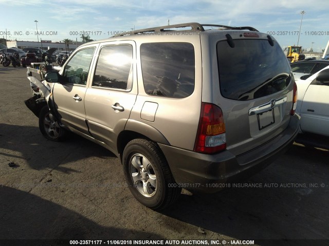 4F2YU091X1KM67354 - 2001 MAZDA TRIBUTE LX/ES 米色 照片 3