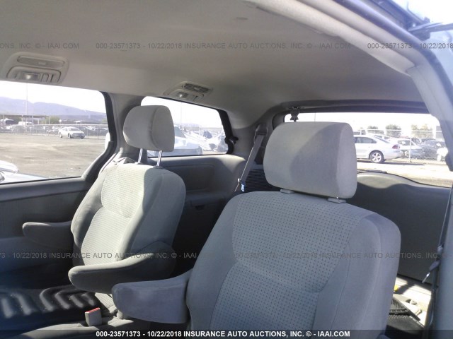 5TDZA23C06S437816 - 2006 TOYOTA SIENNA CE/LE BLUE photo 8