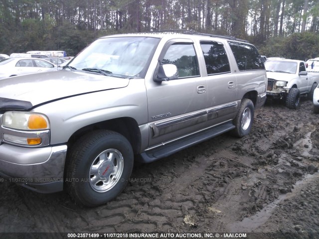 3GKEC16T61G227599 - 2001 GMC YUKON XL C1500 GRAY photo 6