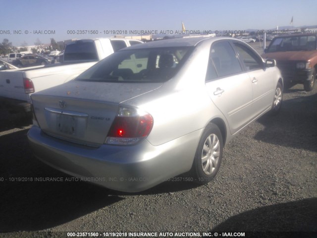 4T1BE32KX6U731378 - 2006 TOYOTA CAMRY LE/XLE/SE Gümüş foto 4