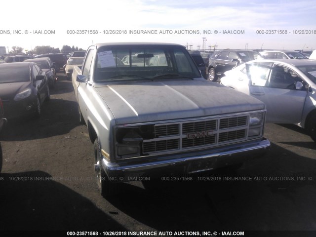 1GTEK14LXEJ526230 - 1984 GMC K1500 SILVER photo 6