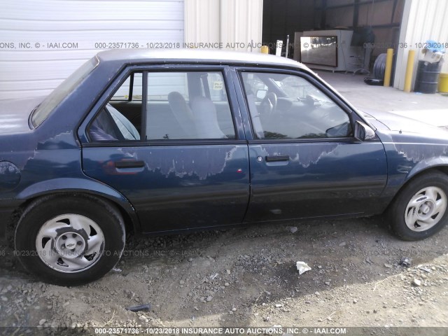 1G1JC54G9MJ158393 - 1991 CHEVROLET CAVALIER VL/RS BLUE photo 5