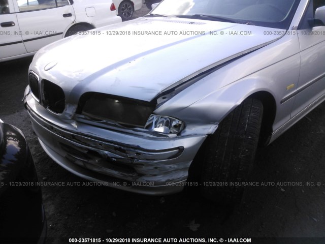 WBAAM5333XFR02805 - 1999 BMW 328 I AUTOMATIC فضي صورة 6