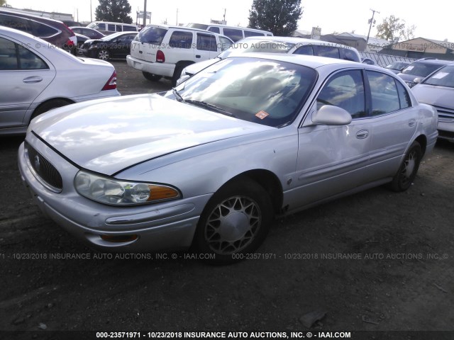 1G4HR54K52U286842 - 2002 BUICK LESABRE LIMITED SILVER photo 2