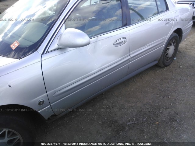 1G4HR54K52U286842 - 2002 BUICK LESABRE LIMITED SILVER photo 6