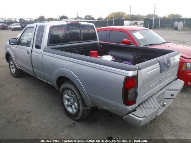 1N6DD26T34C451864 - 2004 NISSAN FRONTIER KING CAB XE SILVER photo 3