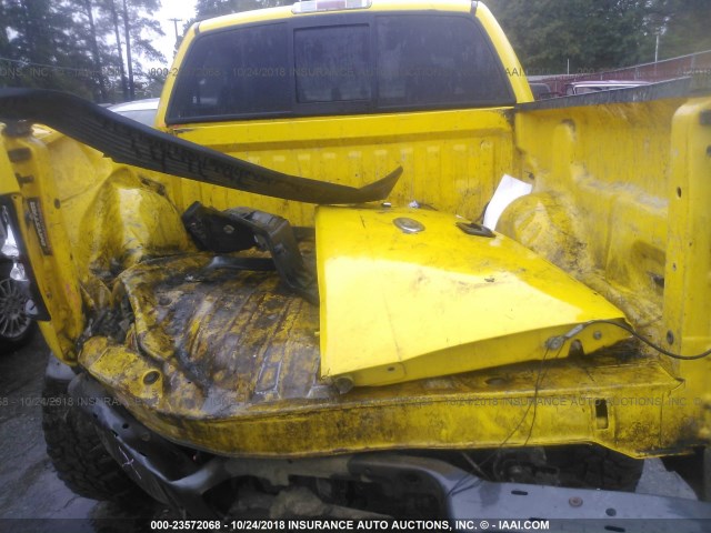 1FTPW14574KB84579 - 2004 FORD F150 SUPERCREW YELLOW photo 8