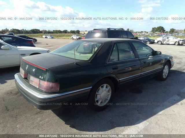 1G6KS52Y8VU836970 - 1997 CADILLAC SEVILLE SLS GREEN photo 4