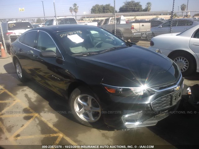 1G1ZB5ST2GF345150 - 2016 CHEVROLET MALIBU LS 黑色 照片 1
