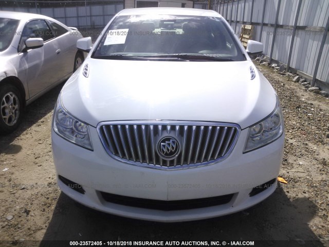 1G4GA5ER0CF327995 - 2012 BUICK LACROSSE WHITE photo 6