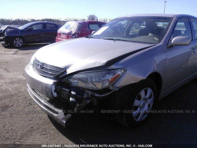 4T1BE32K74U918994 - 2004 TOYOTA CAMRY LE/XLE/SE GOLD photo 6