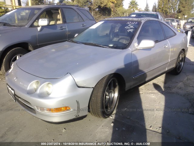 JH4DC4363VS000522 - 1997 ACURA INTEGRA GS/LS GRAY photo 2