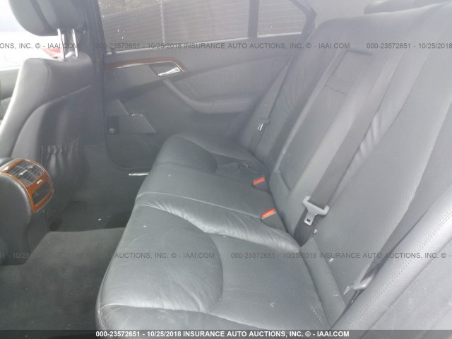 WDBNG70J56A479889 - 2006 MERCEDES-BENZ S 430 GRAY photo 8
