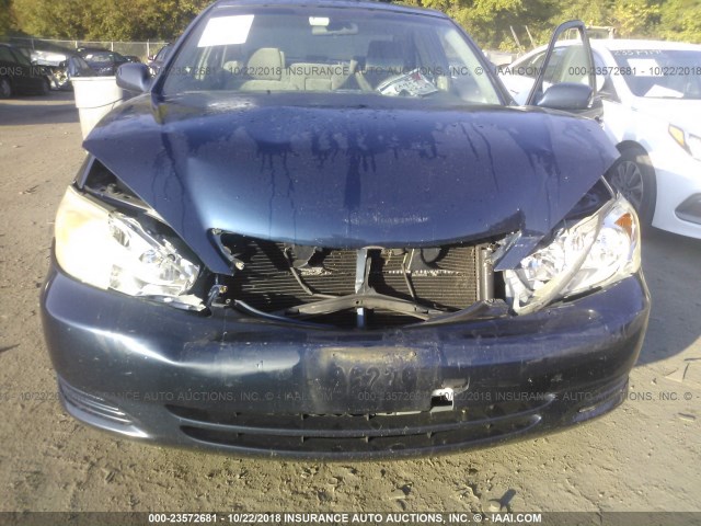 4T1BE32K62U513917 - 2002 TOYOTA CAMRY LE/XLE/SE 蓝色 照片 6
