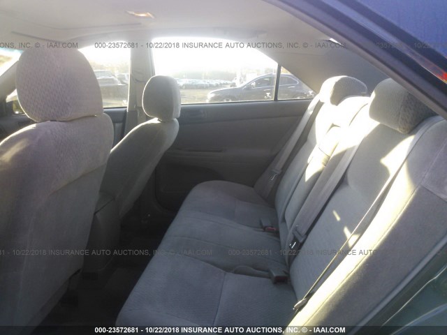 4T1BE32K62U513917 - 2002 TOYOTA CAMRY LE/XLE/SE 蓝色 照片 8